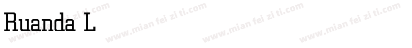 Ruanda Light 常字体转换